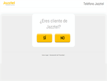 Tablet Screenshot of jazzteltelefono.com